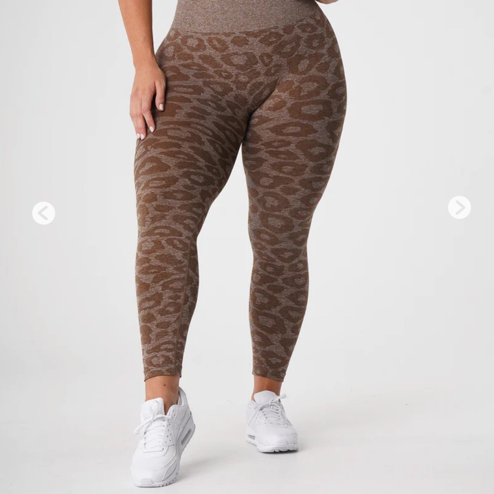 NVGTN: Mocha Leopard Seamless Leggings